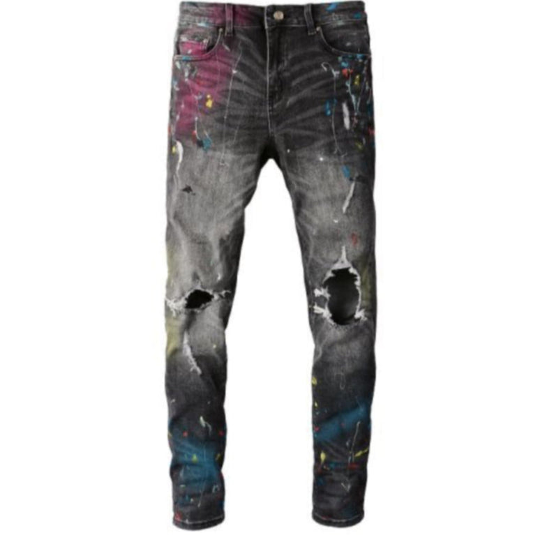 Paint Splash Jeans