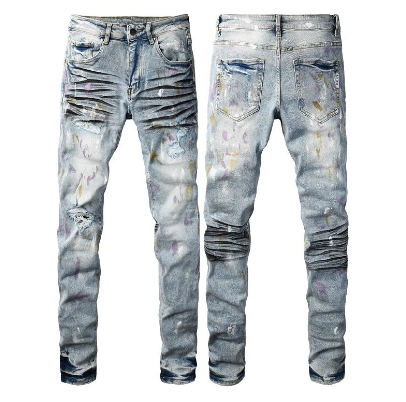 Paint Storm Jeans