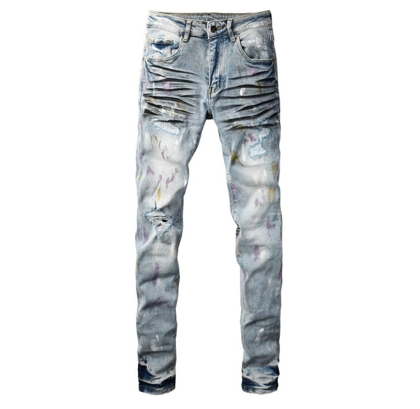 Paint Storm Jeans