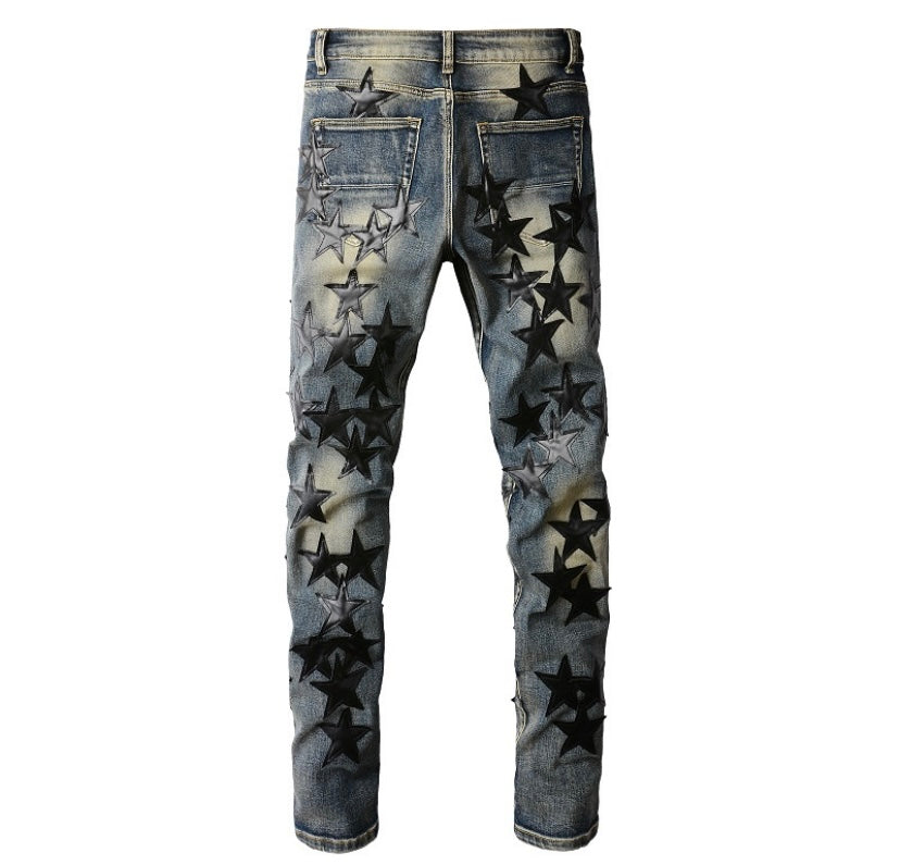 Military Star Jeans