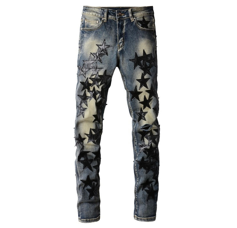 Military Star Jeans