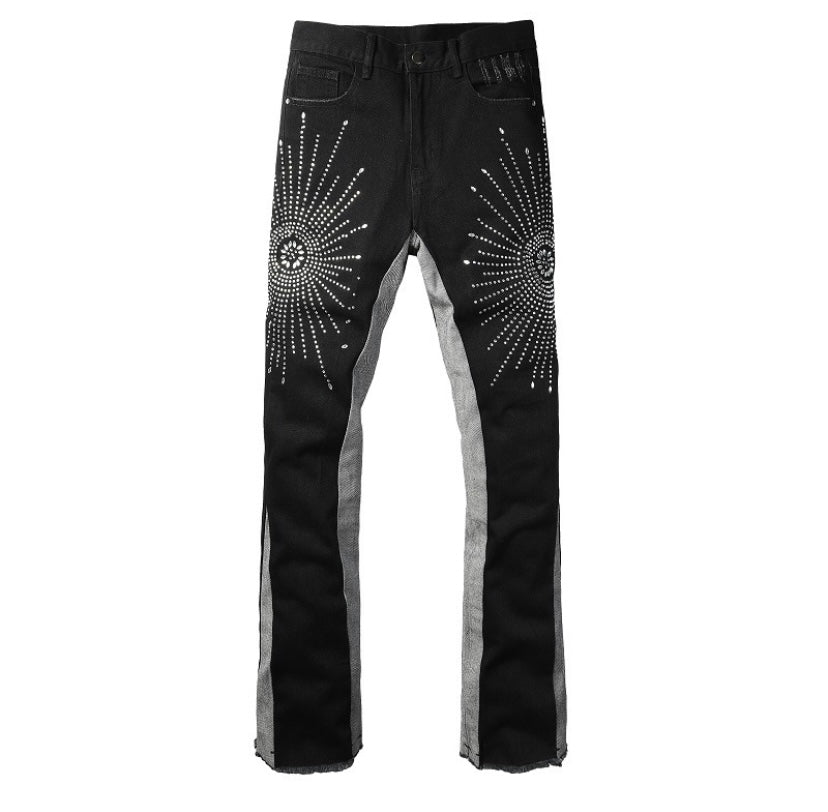 Flared  Black Fireworks