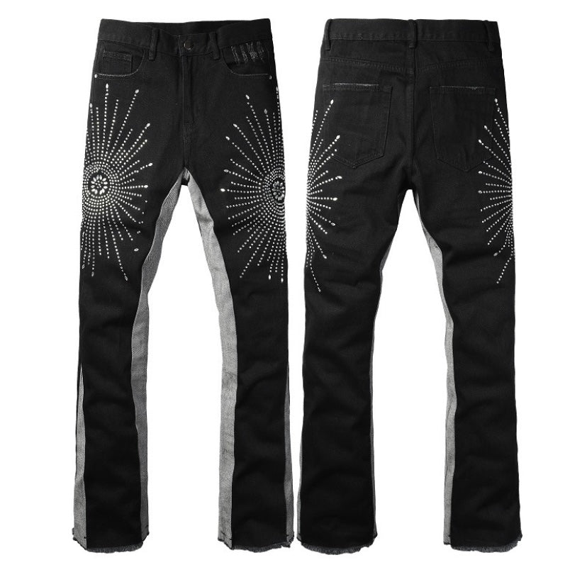 Flared  Black Fireworks