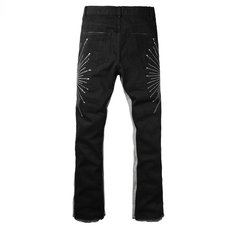 Flared  Black Fireworks