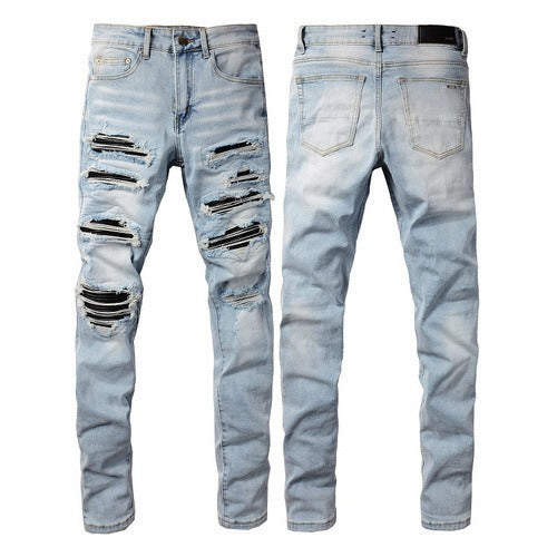Light Blue Ripped Jeans