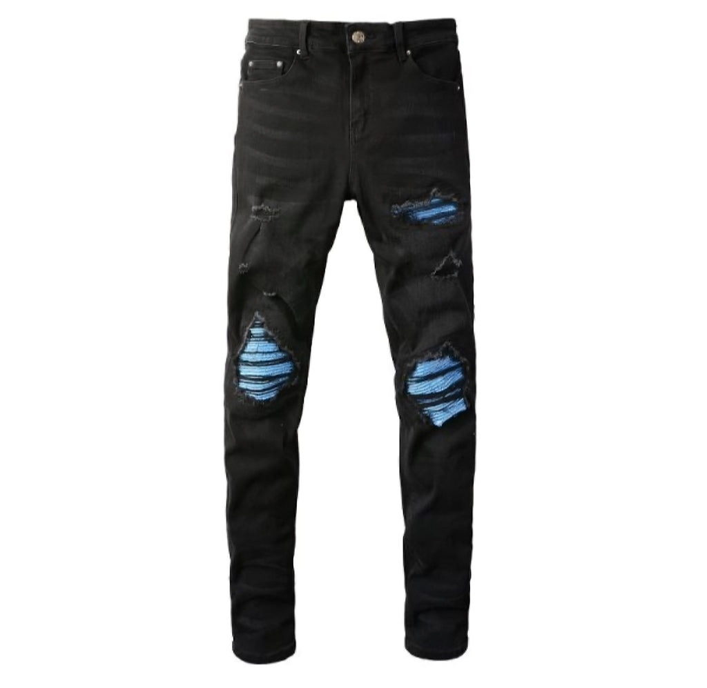 Light Blue Slash Jeans