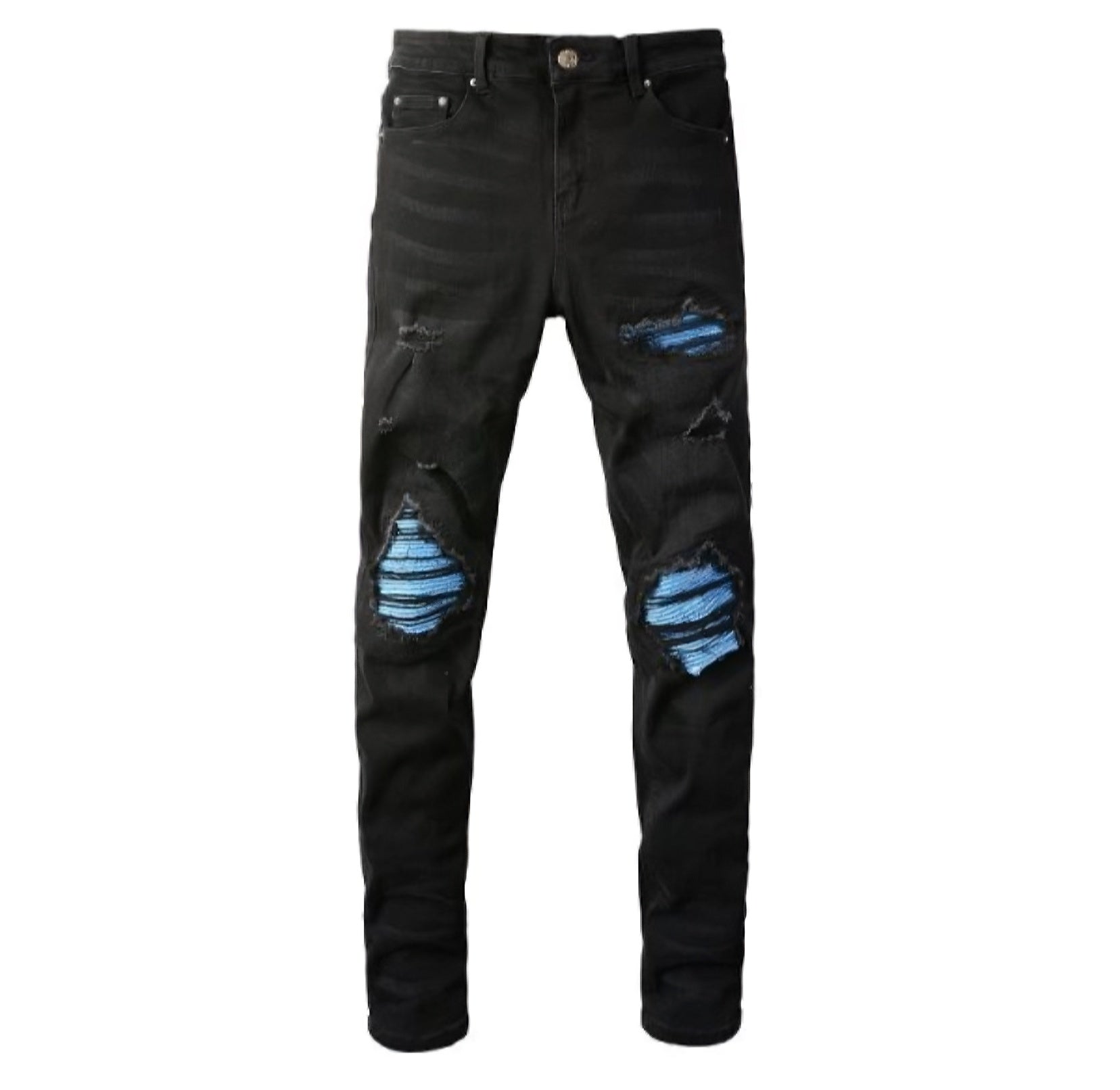 Light Blue Slash Jeans